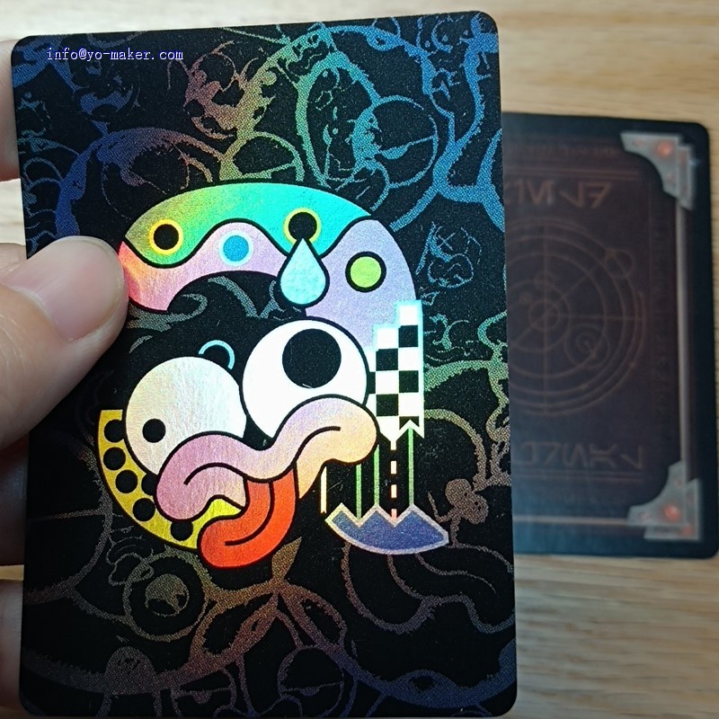 Low MOQ Holographic Foil Cards Printing Low moq holographic foil cards printing