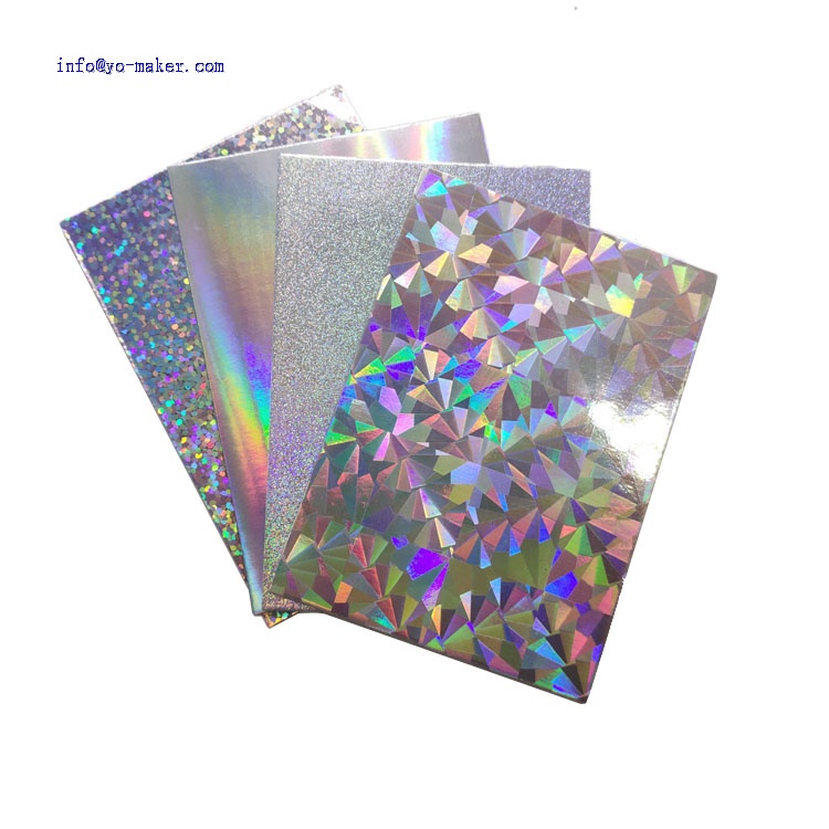 Custom trading card with different hologram