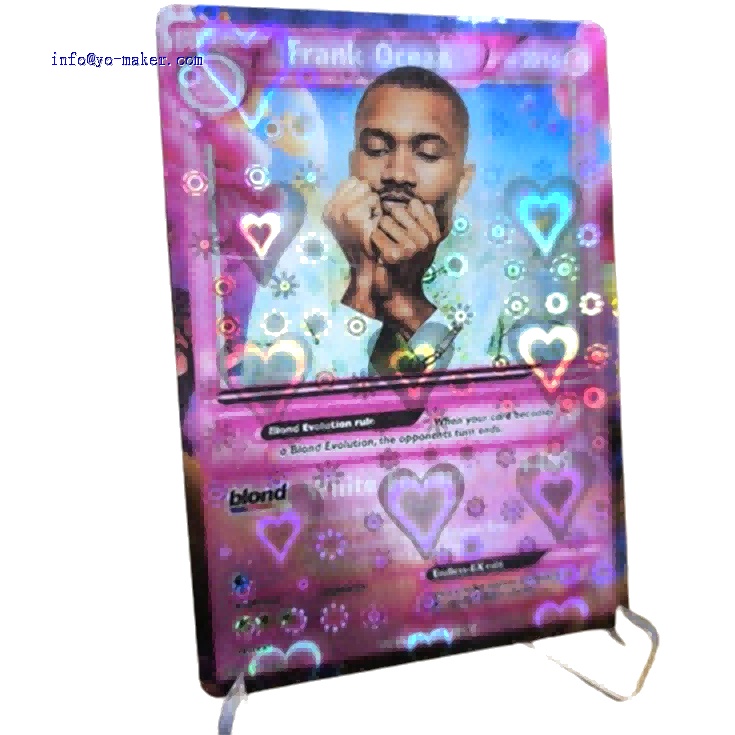 Custom TCG cards booster pack foil bag blind bag