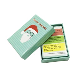 Custom paper printing card game playing card with gift box