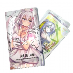 Low MOQ Custom Printed Aluminum Foil Plastic Laminated  Bag for cards